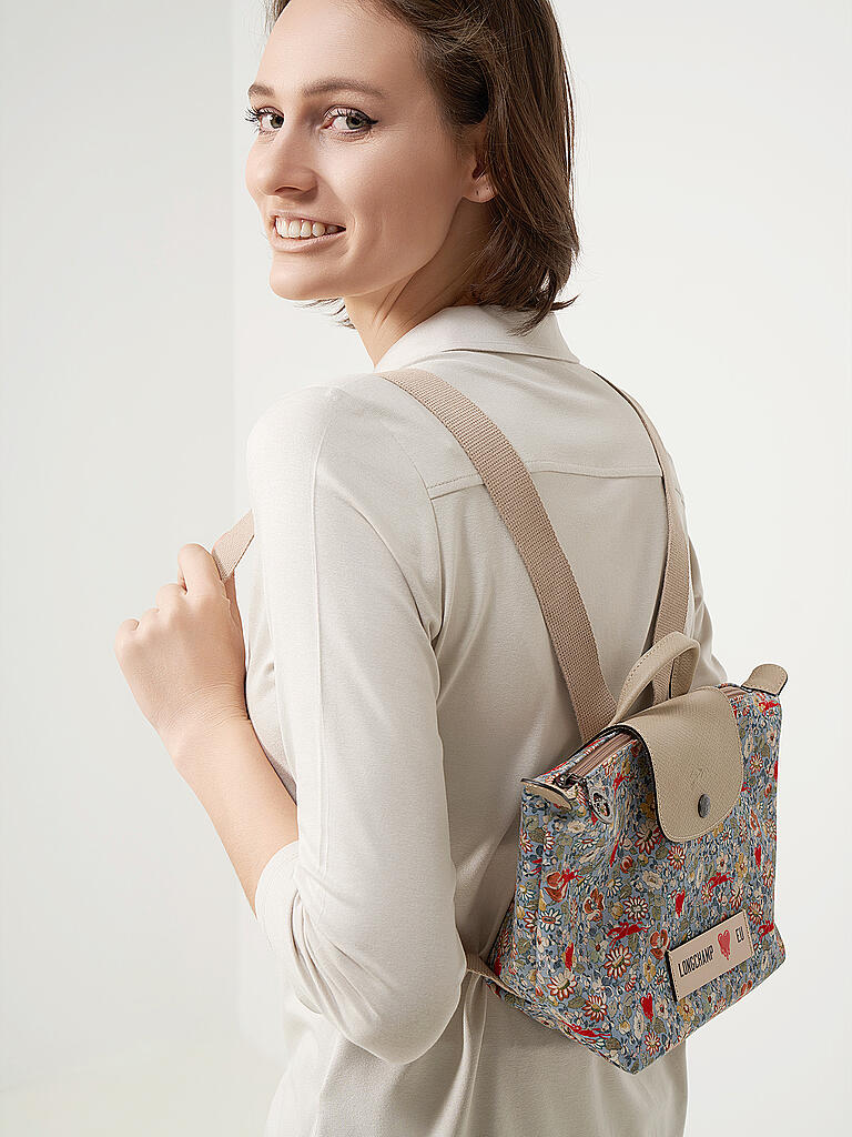 LONGCHAMP Longchamp x EU Rucksack Flower bunt